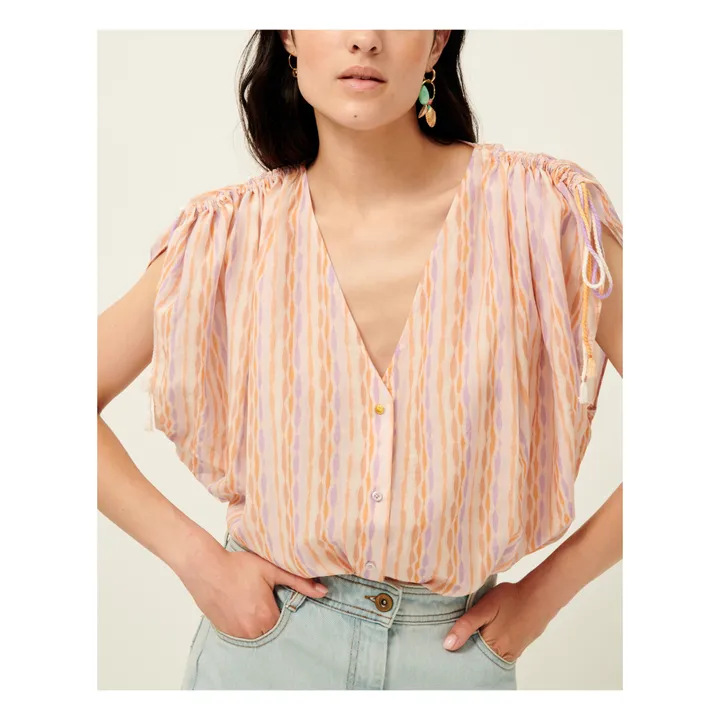 Sessùn Blouse Mani V | Orange