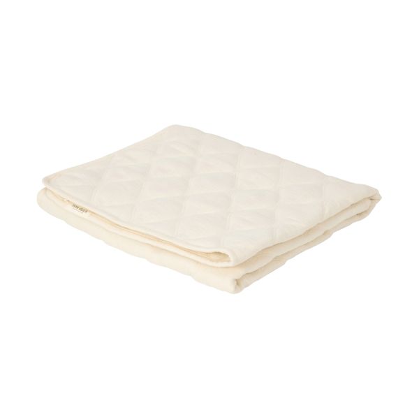 Little Dutch Pure Wiegdeken Quilted - 70 x 100 cm - Soft White
