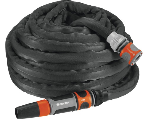 Flexibele tuinslang, textielslang GARDENA Liano 15 m set