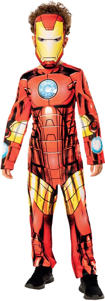 MARVEL - AVENGERS - DEGUISEMENT - IRON MAN - TAILLE L 7-8 ANS