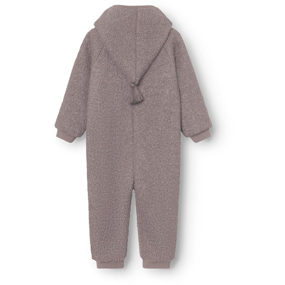 Køb Mini A ture Zinc Purple Matadel Teddyfleece Jumpsuit. GRS