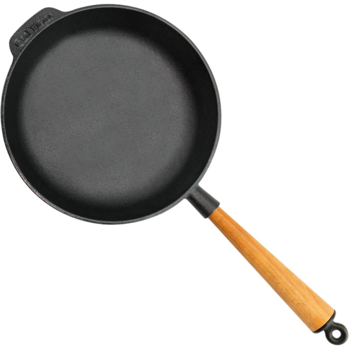 Støpejerns traktorpanne 25 cm, bøk
