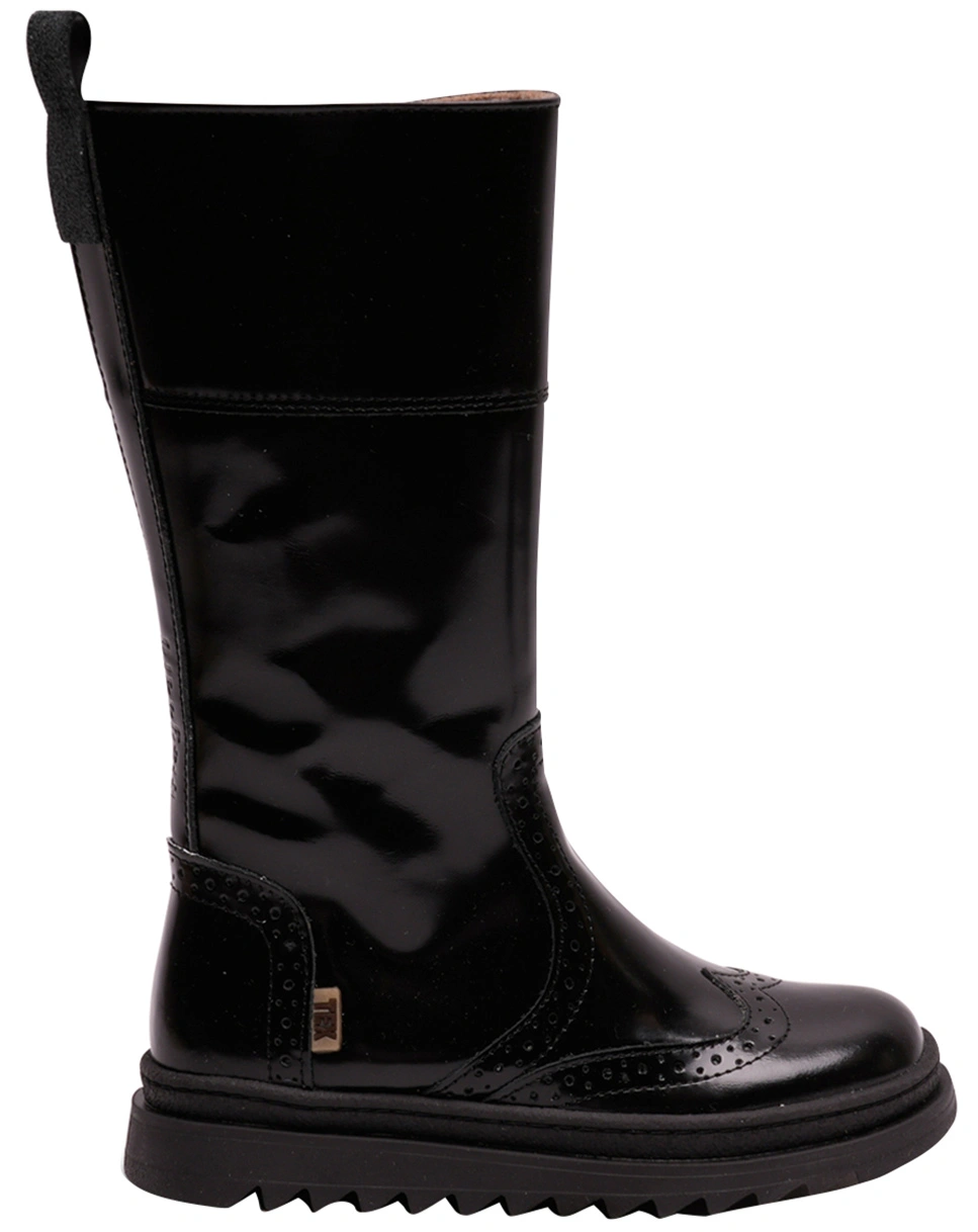 Stiefel DANIELLE TEX in black polido