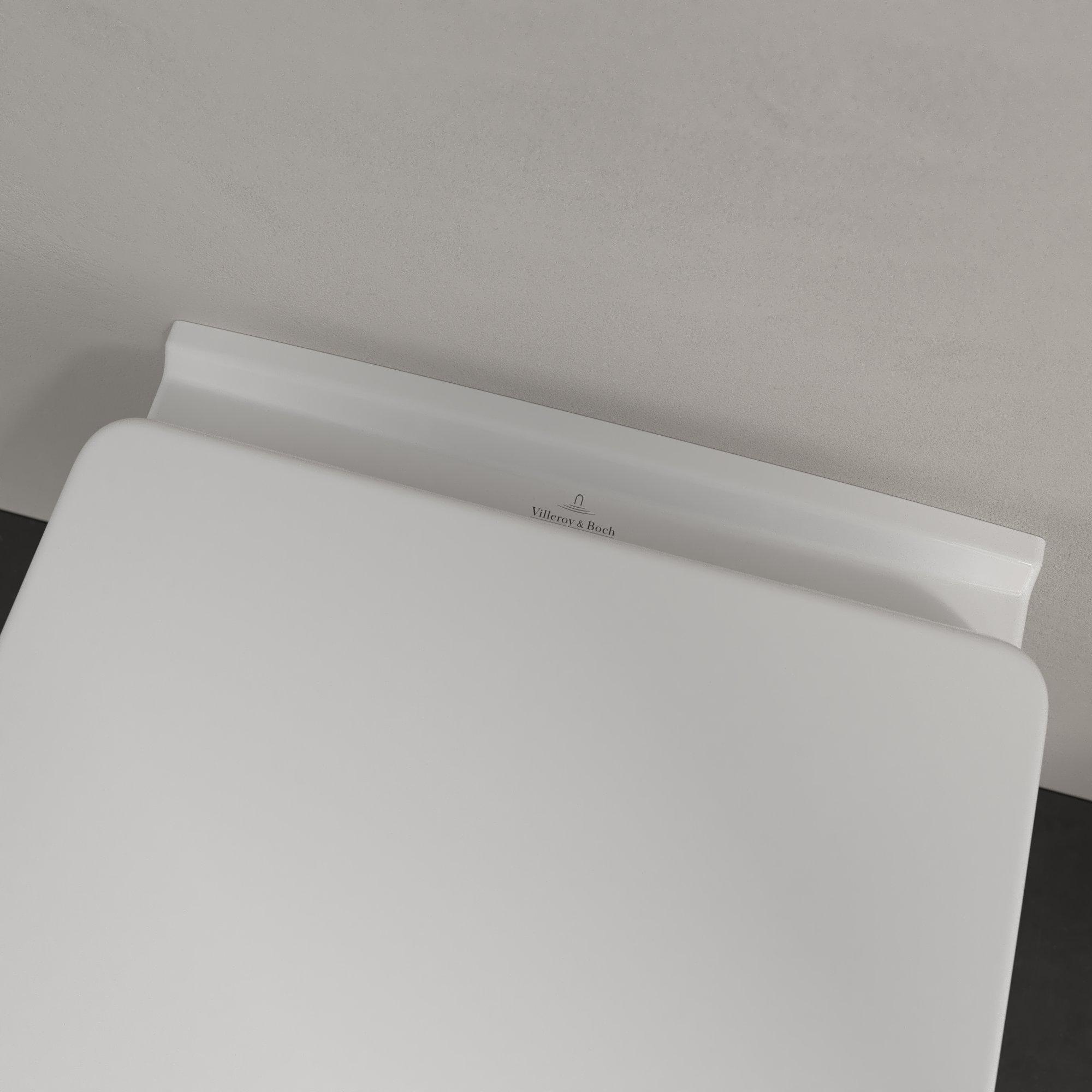 Villeroy & Boch O.novo compact randloos toilet CeramicPlus wit glans
