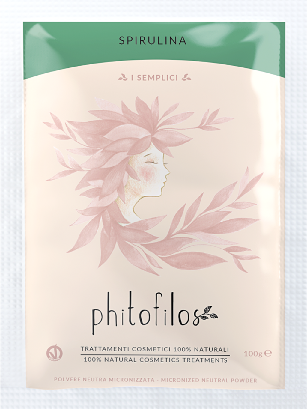 Phitofilos  Reines Spirulina-Pulver, 100 g