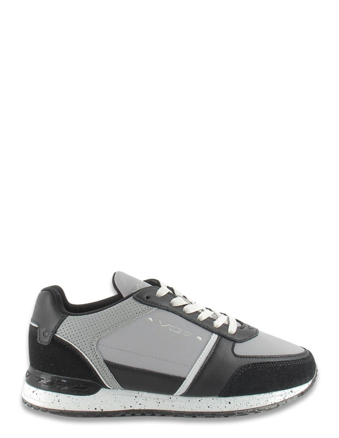 v07 Baskets de ville Homme Milan 75 noir/gris
