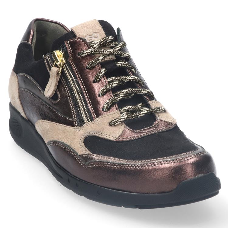 Durea 6306 wijdte H BRONS/ZWART/WALNOOT