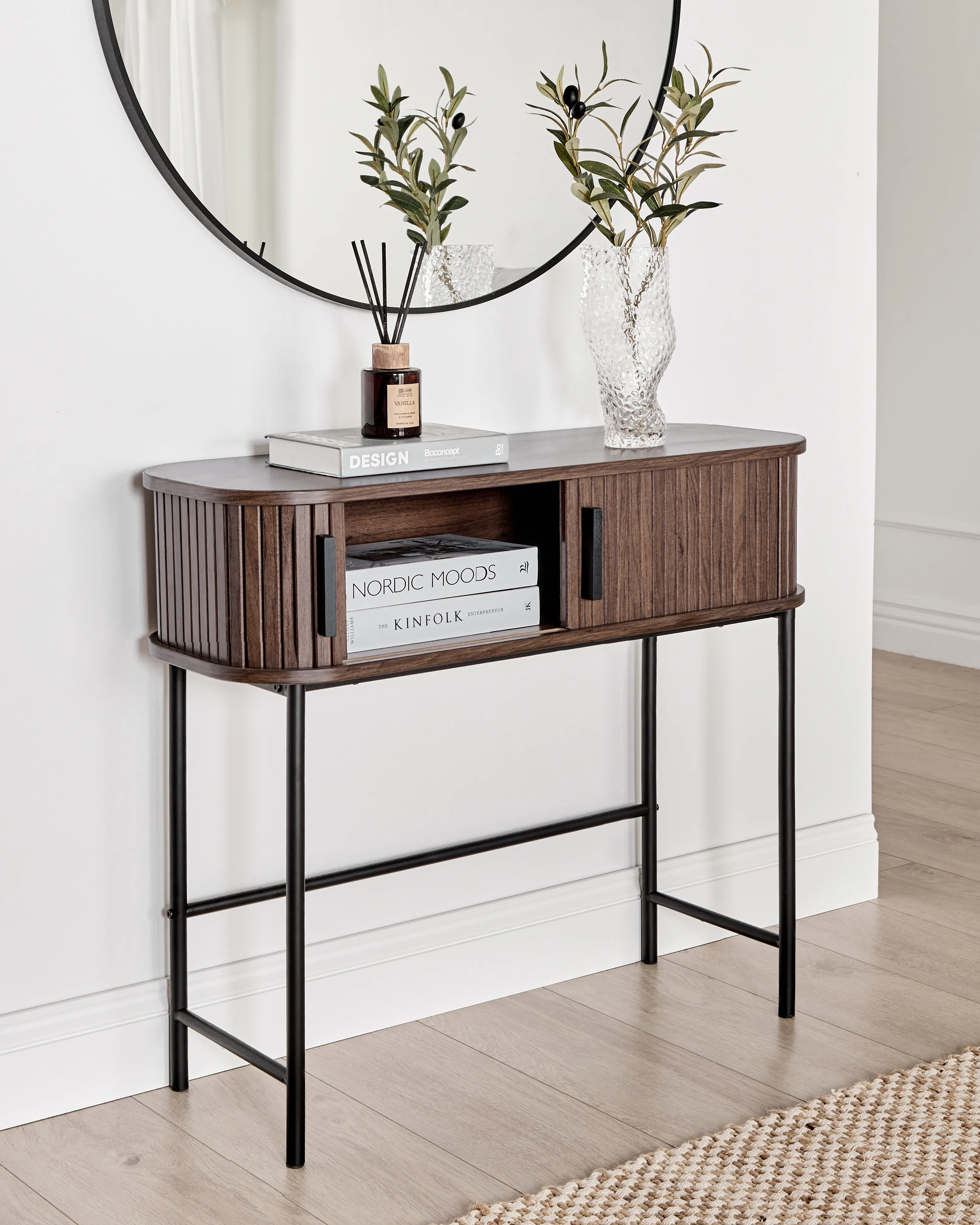 Sidetable BRADLEY Donkerbruin