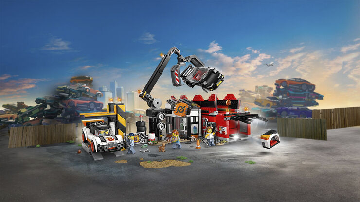 Lego Skrotplads med biler 60472