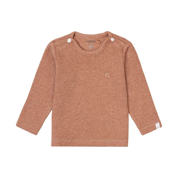Noppies Rib Natal T-shirt Lange Mouwen Oatmeal Mt. 44