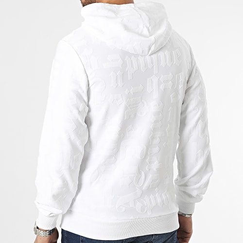 Sweat Capuche Blanc