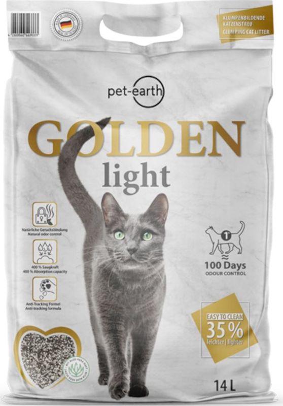 14l Golden Light kattenbakvulling