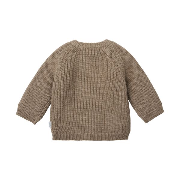 Noppies Nevers Knit Vestje - Taupe Melange - Mt. 50