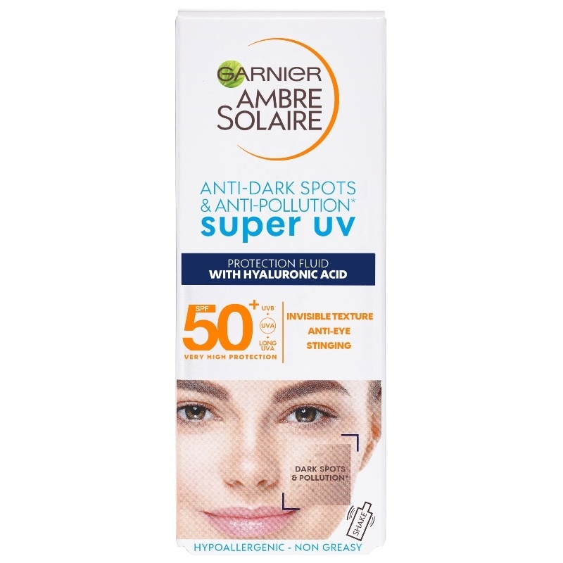 Garnier Ambre Solaire Sensitive Advanced Face Super UV Fluid SPF 50+ - 40 ml
