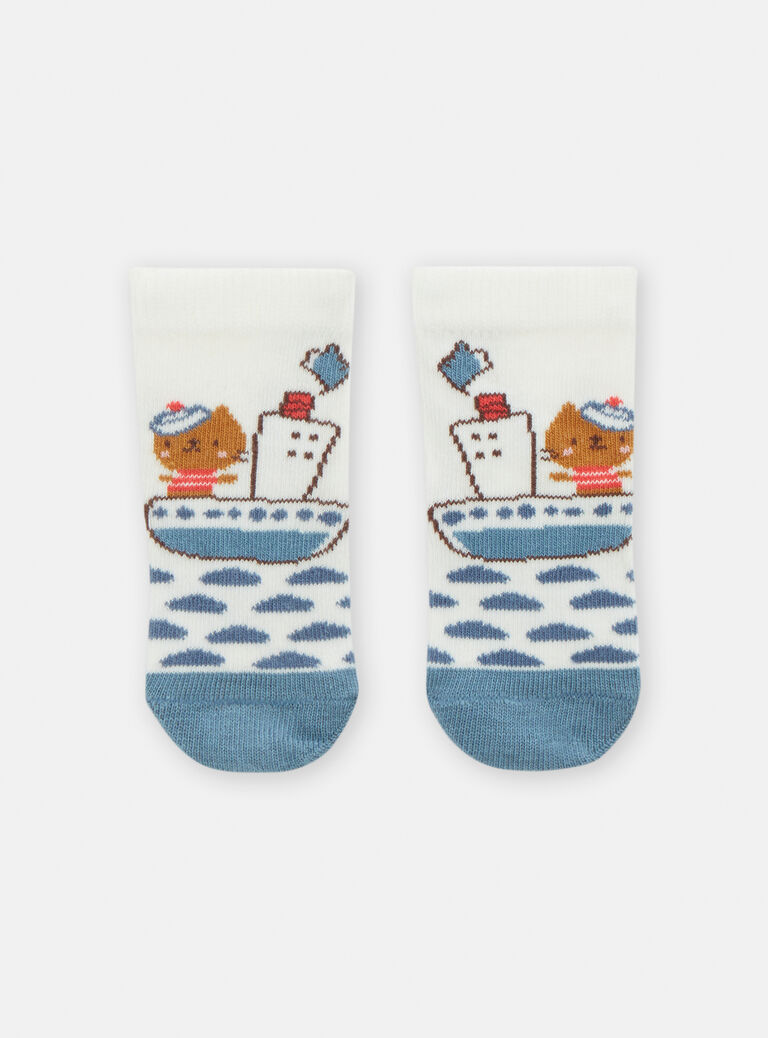 Chaussettes petit chat matelot