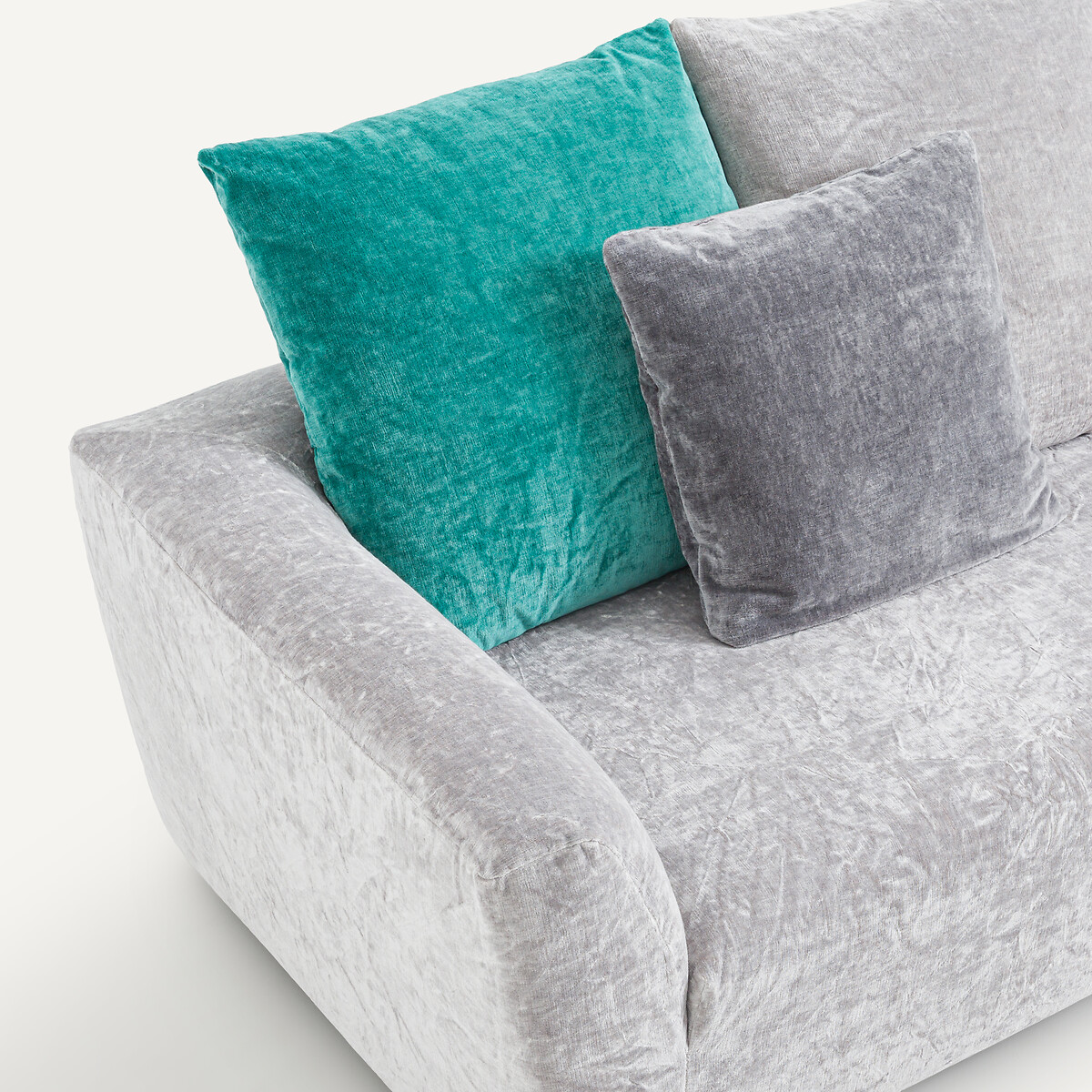 OTTO STUDIO PARA AM.PM<br>Meia poltrona em veludo viscose, Chill