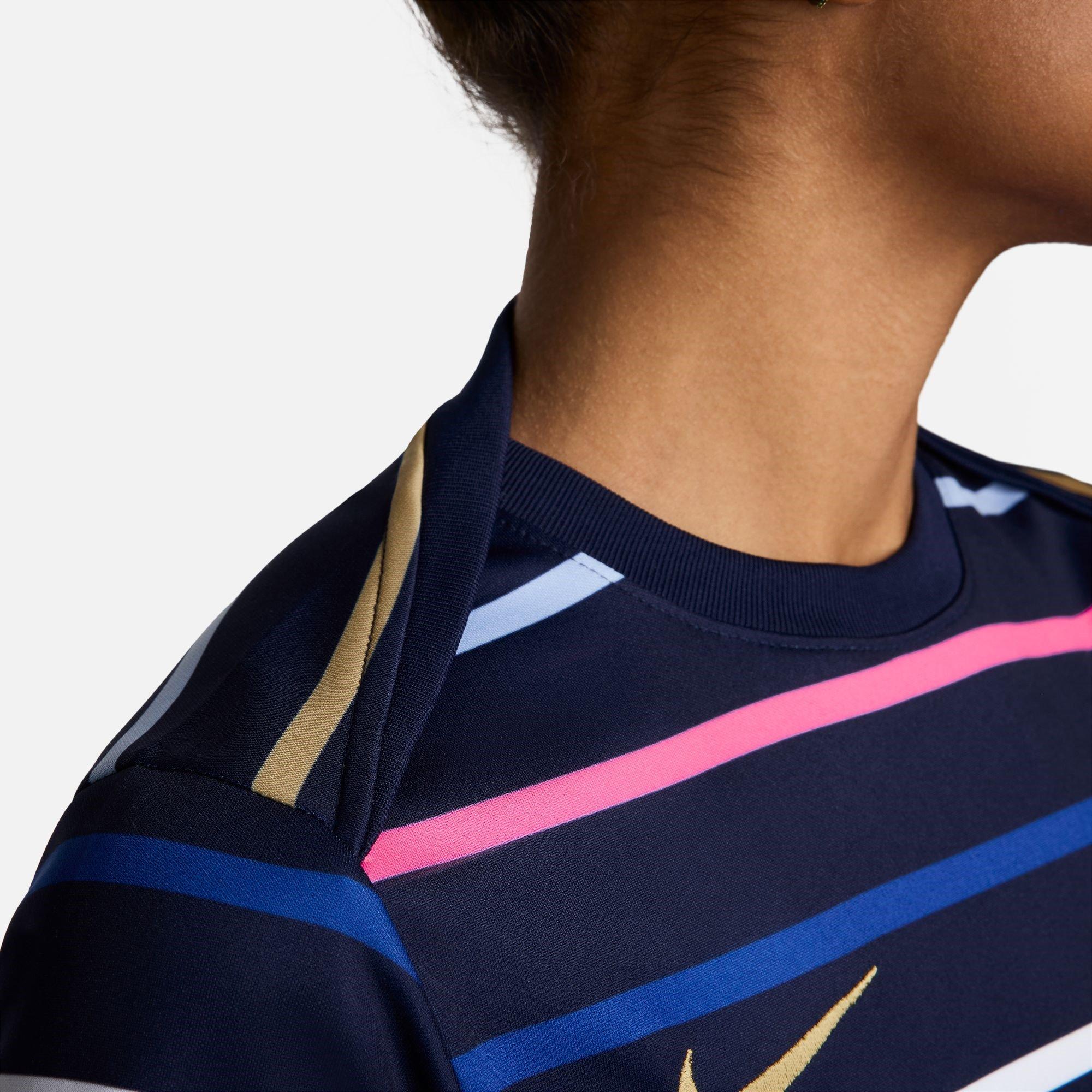 Nike France Academy Pro Home Pre Match Shirt 2024 Womens