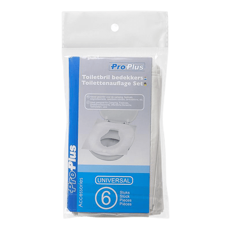 TOILETBRIL BEDEKKERS SET 6 ST