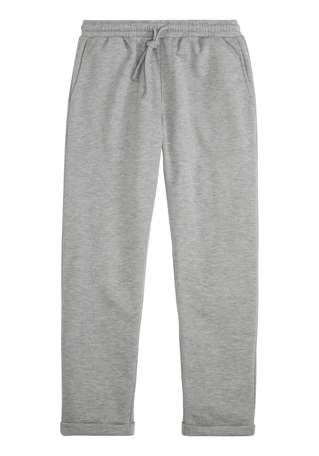 John Devin Jogger Pants »Jogg Pants«  Umschlag am Beinabschluss, aus elastischer Piqué-Qualität