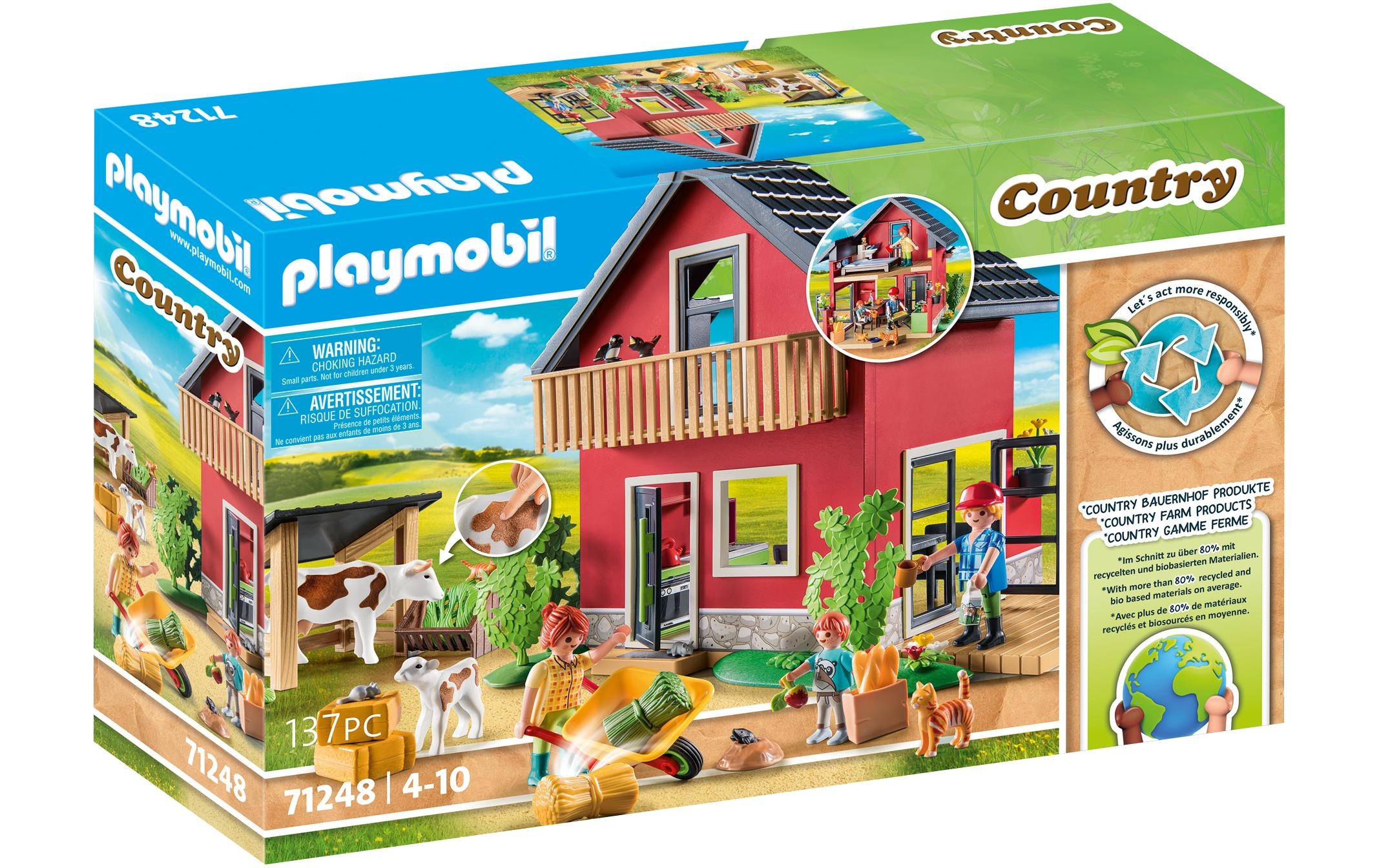 Playmobil® Spielbausteine »Country Bauernhaus 71248«