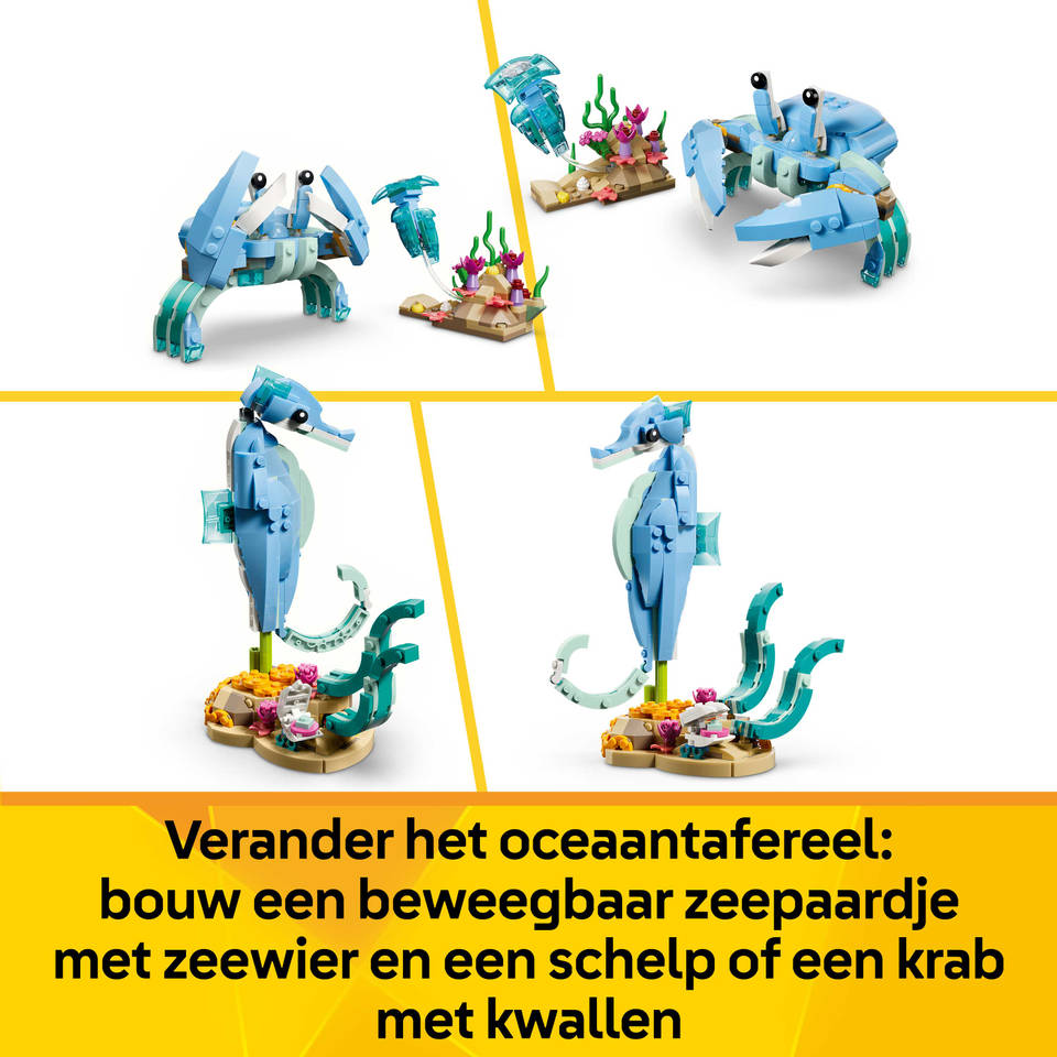 LEGO Creator 3-in-1 zeedieren prachtige dolfijnen 31385