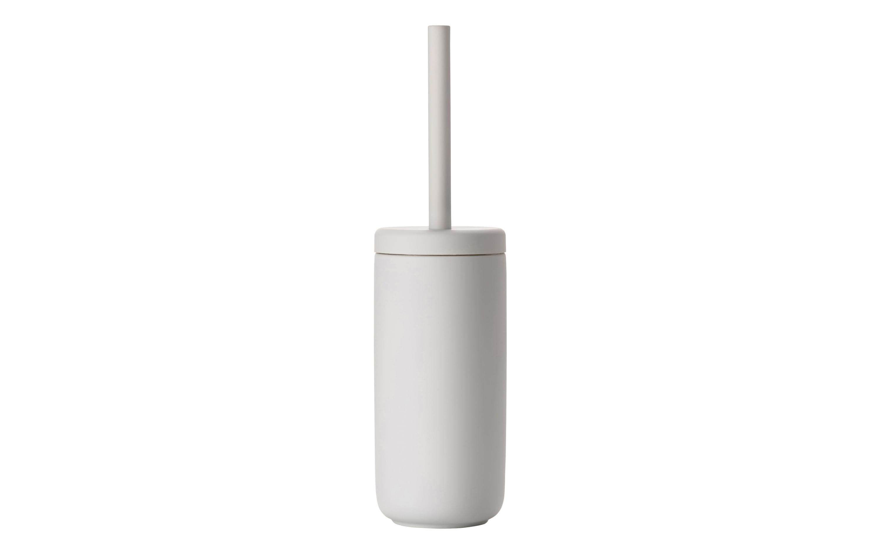 Toilettenbürste Ume Soft Grey, SteingutToilettenbürste mit Innengefäss