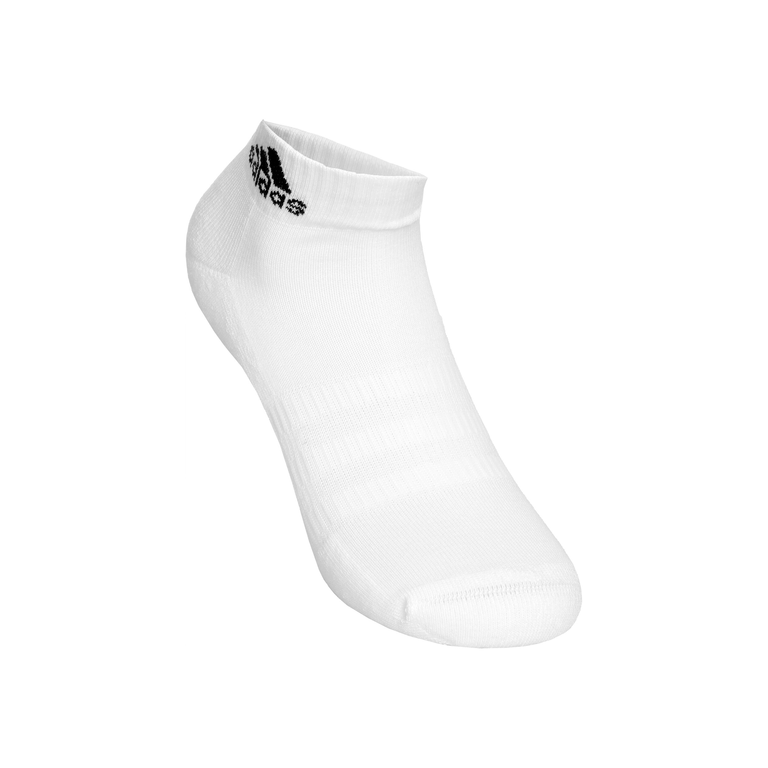 adidas Crew Sportswear Ankle Chaussettes De Sport Pack De 3 - Blanc , Noir