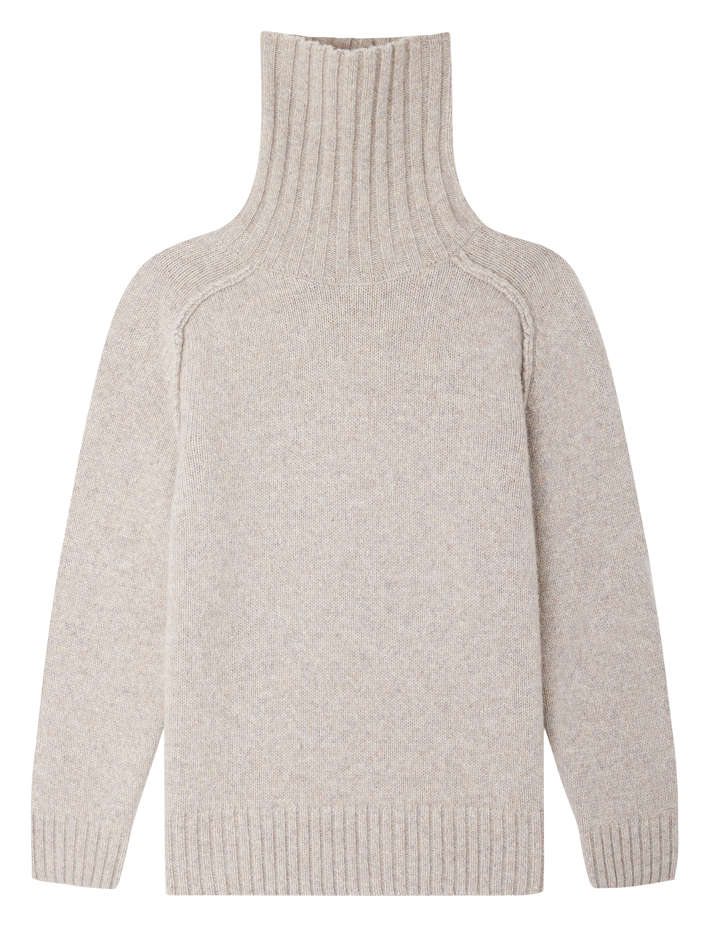 WINDY - Pull col roulé| Gris