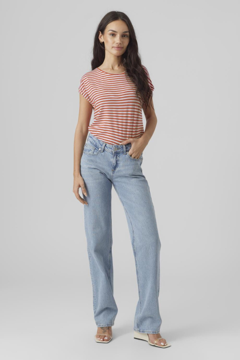 Vero Moda oranje dames t-shirt