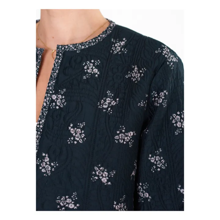 M.A.B.E. Veste Matelassée Vivi | Bleu foncé