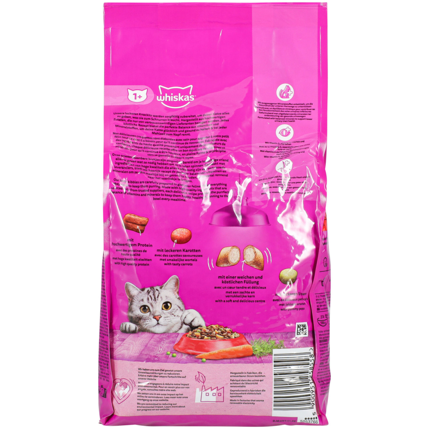 Whiskas 1+ Rind 1.9kg