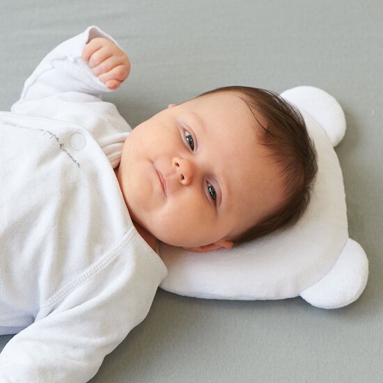 Coussin cale tête P'tit Panda   Blanc        de               Candide