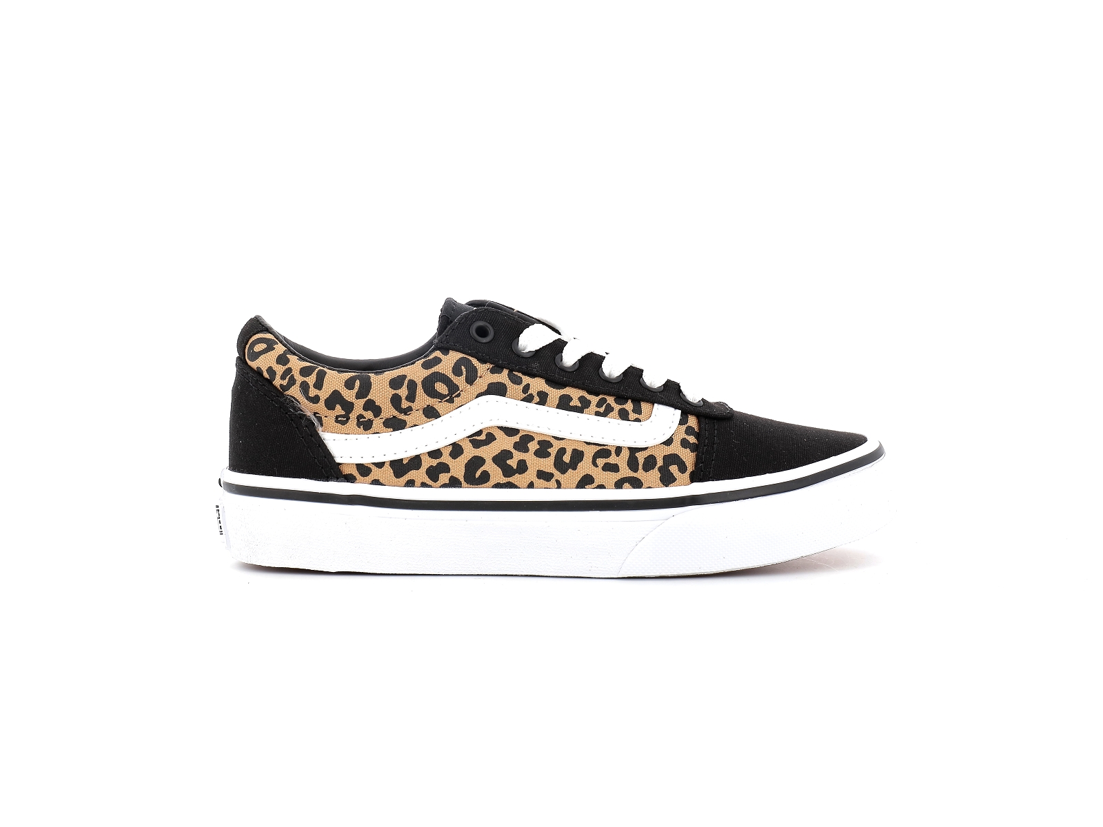 Vans-VN0A5KR7APX1 Textile Noir Leopard