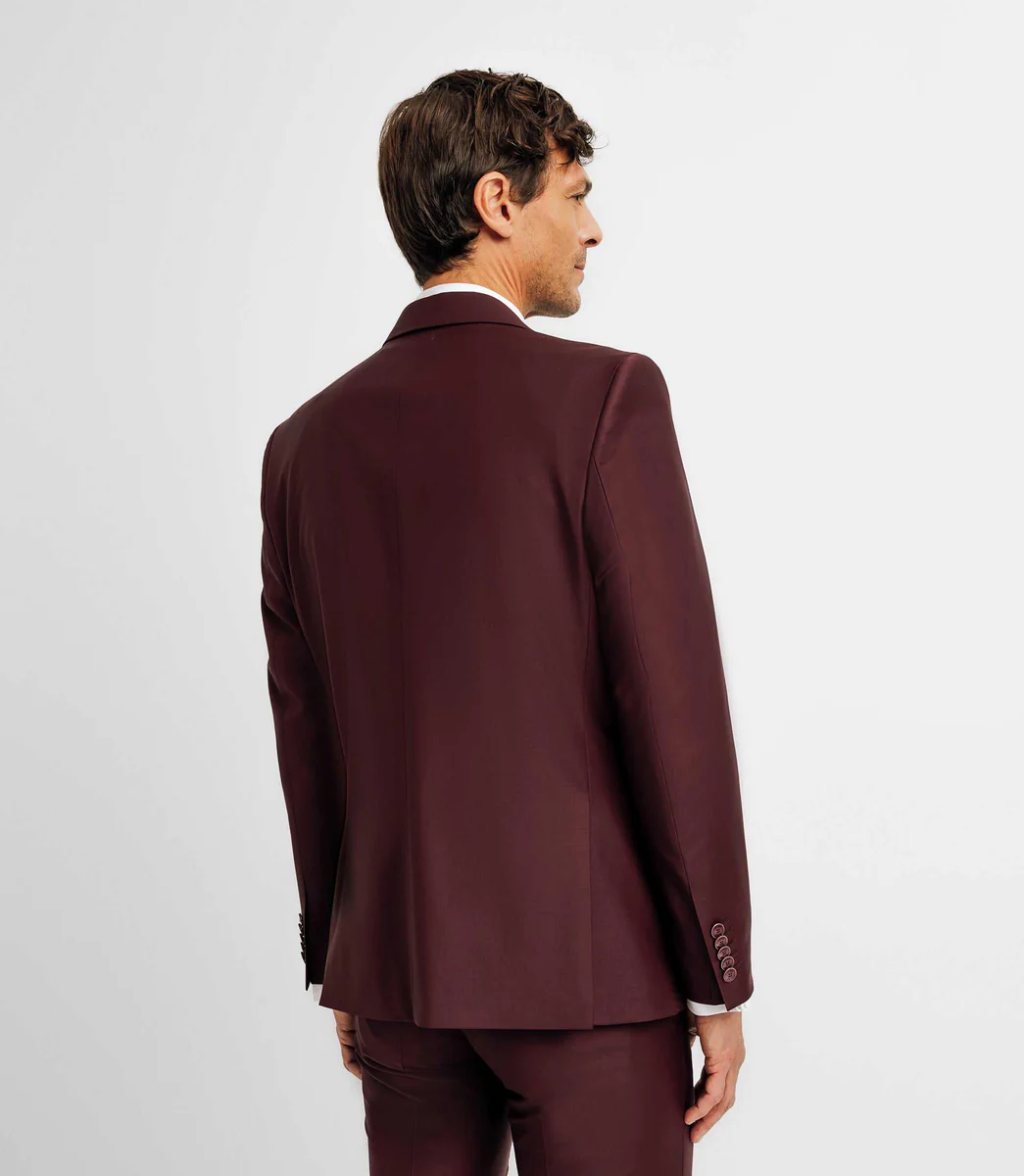 Costume de cérémonie 3 pièces violet