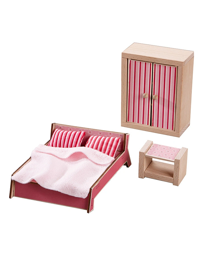 Schlafzimmer LITTLE FRIENDS für Erwachsene 6-teilig aus Holz