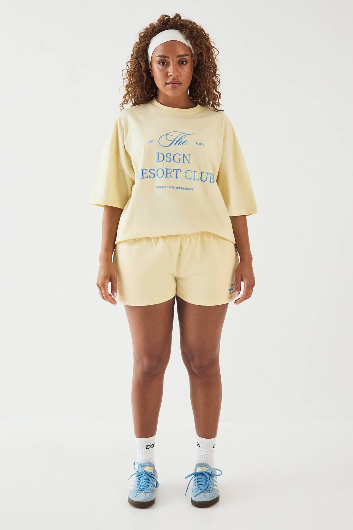 T-shirt Oversize Brodé Dsgn Studio Resort Club