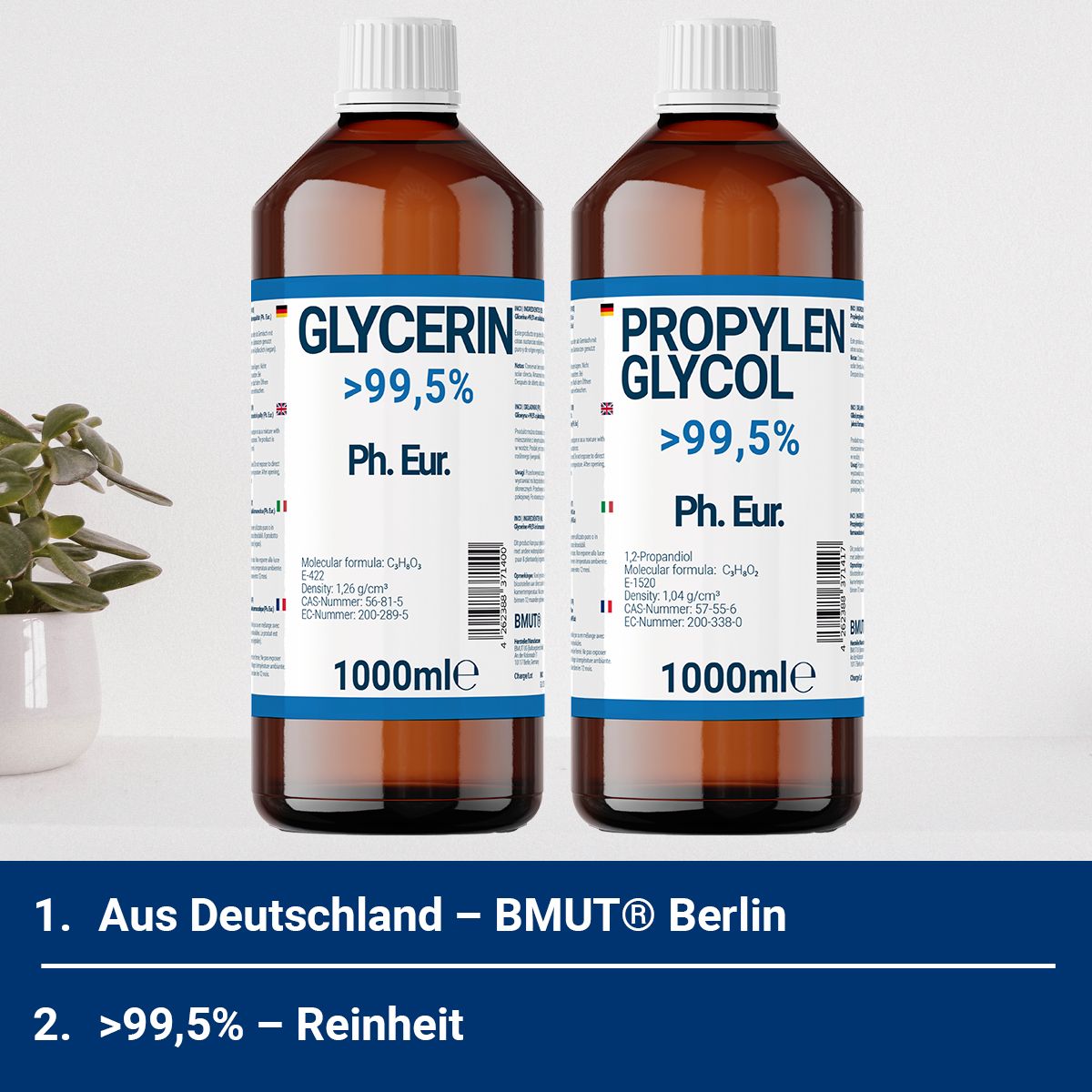 BMUT Glycerin + Propylenglycol >99,5%