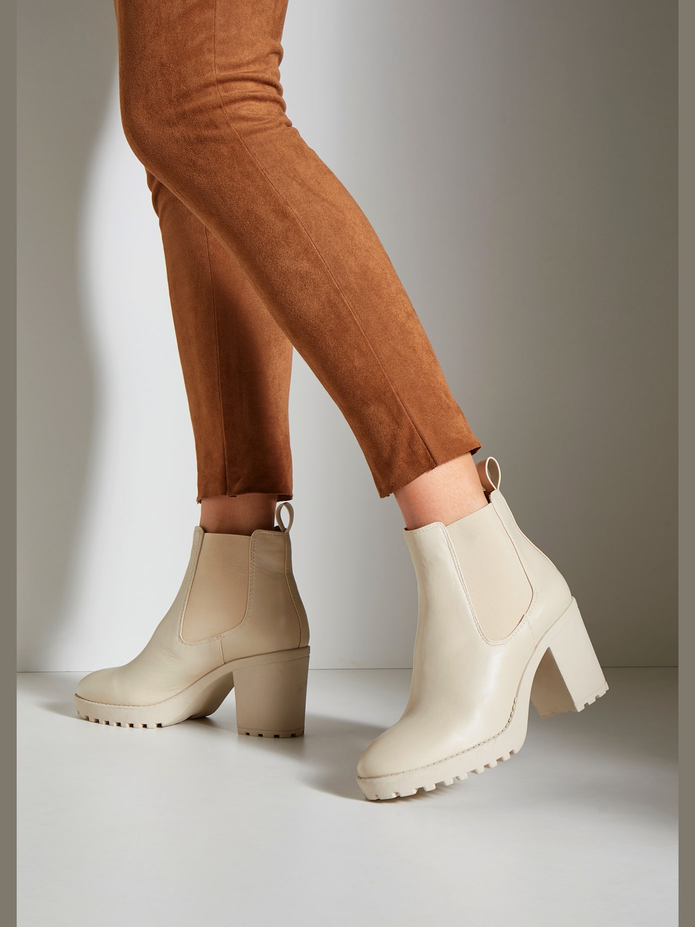 Bottines chelsea jolies bottines d'hiver à talon bottier confortable