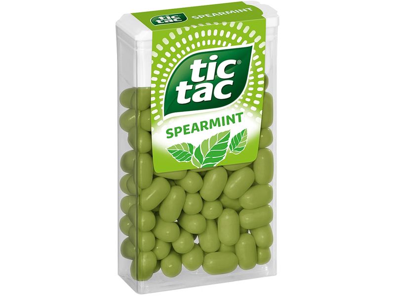 Tic Tac Bonbons Spearmint 49 g Lutschbonbons mit Minzgeschmack