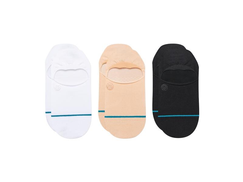 STANCE Socken Icon No Show Oatmeal 3er-Pack Socken in Grösse 43 - 47
