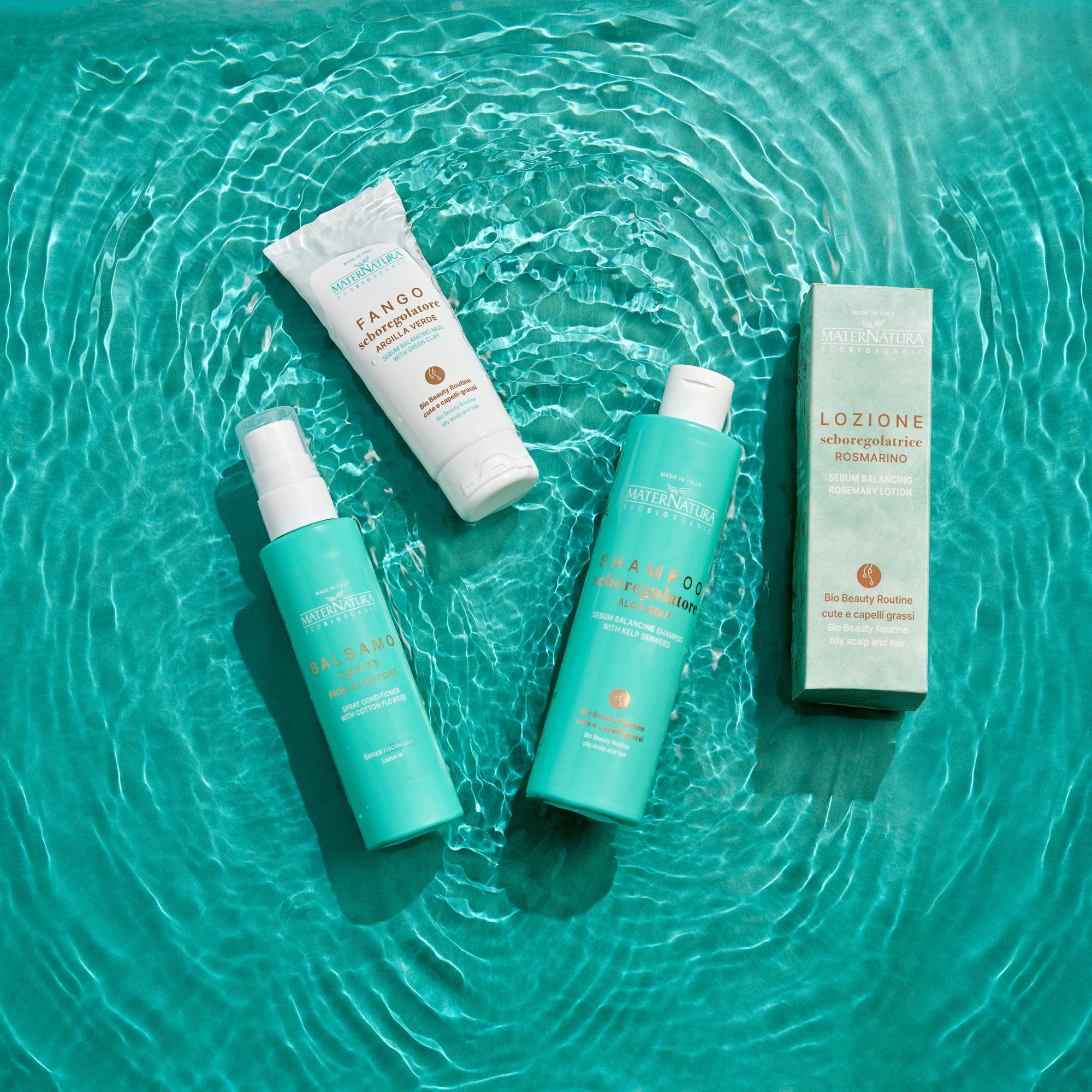 MaterNatura  Ausgleichendes Shampoo mit Seetang, 250 ml