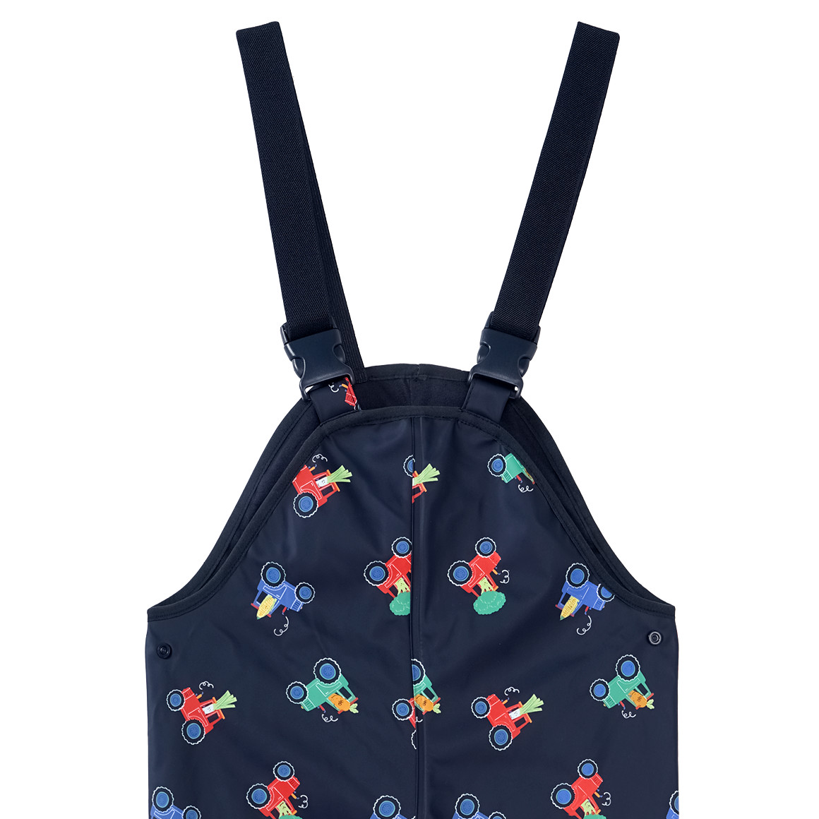 Topolino Jungen Regenhose mit Bauernhof-Allover dunkelblau