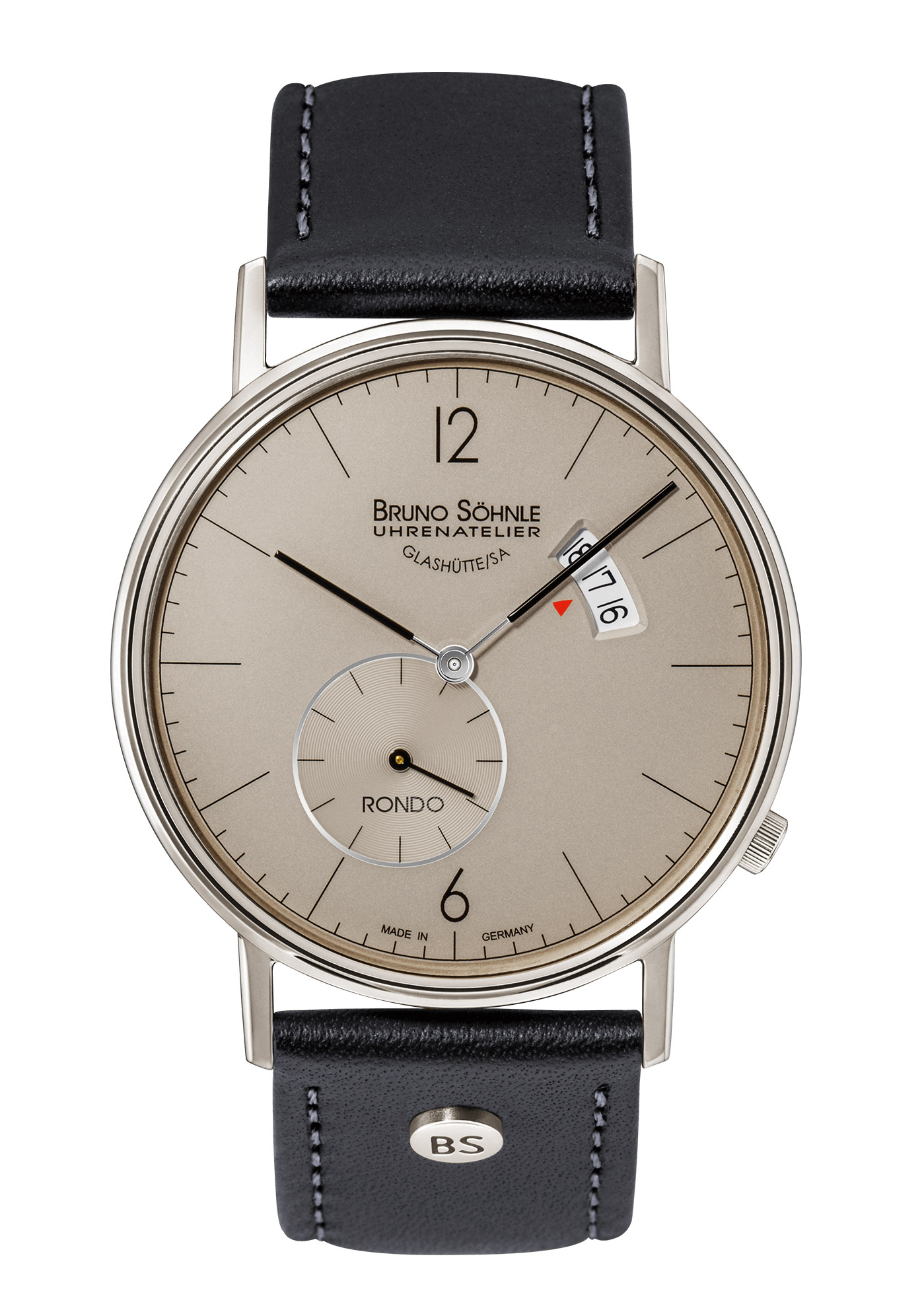 Bruno Söhnle Rondo Big Herrenuhr Beige 17-13053-861
