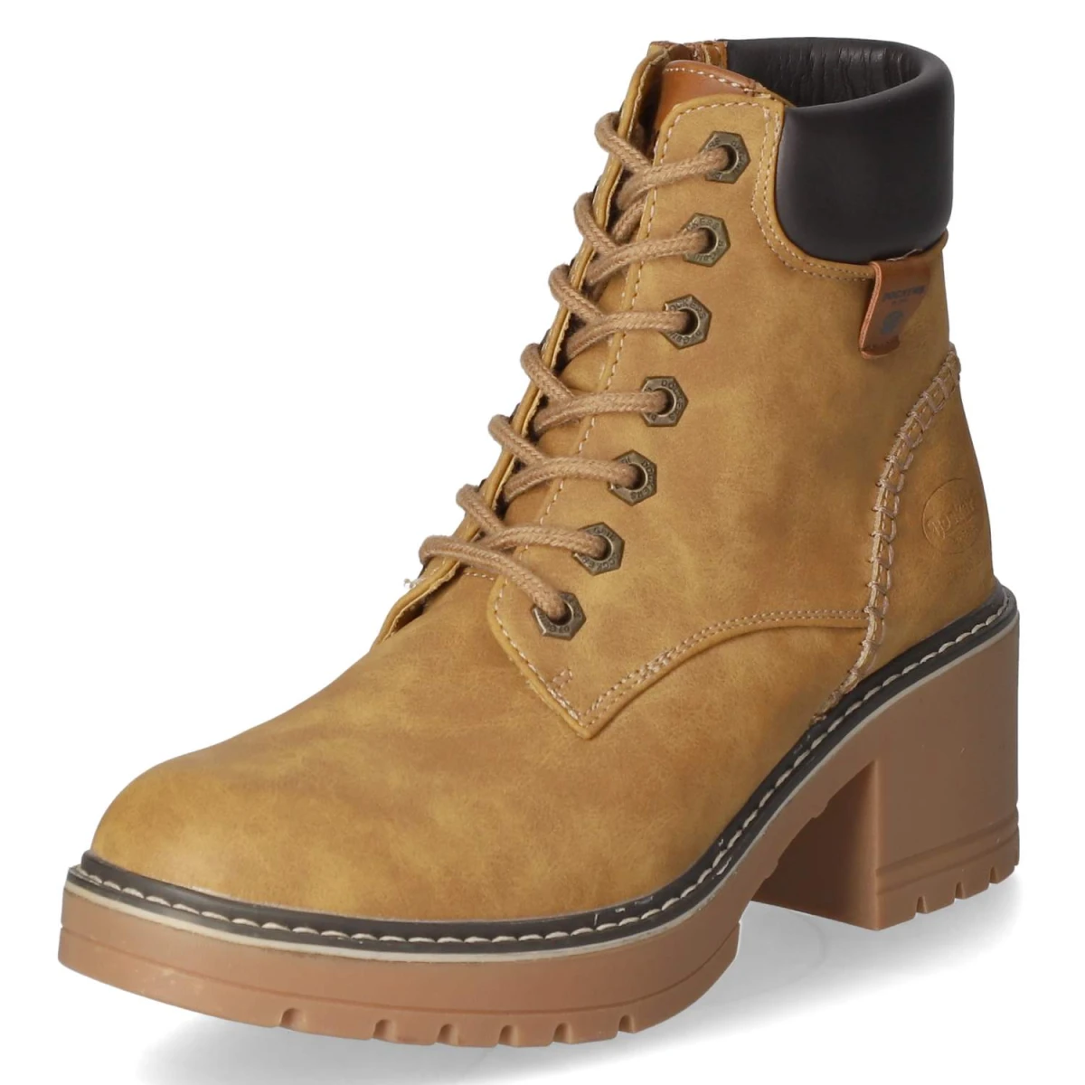 Dockers By GerliSchnürstiefeletten - golden tan