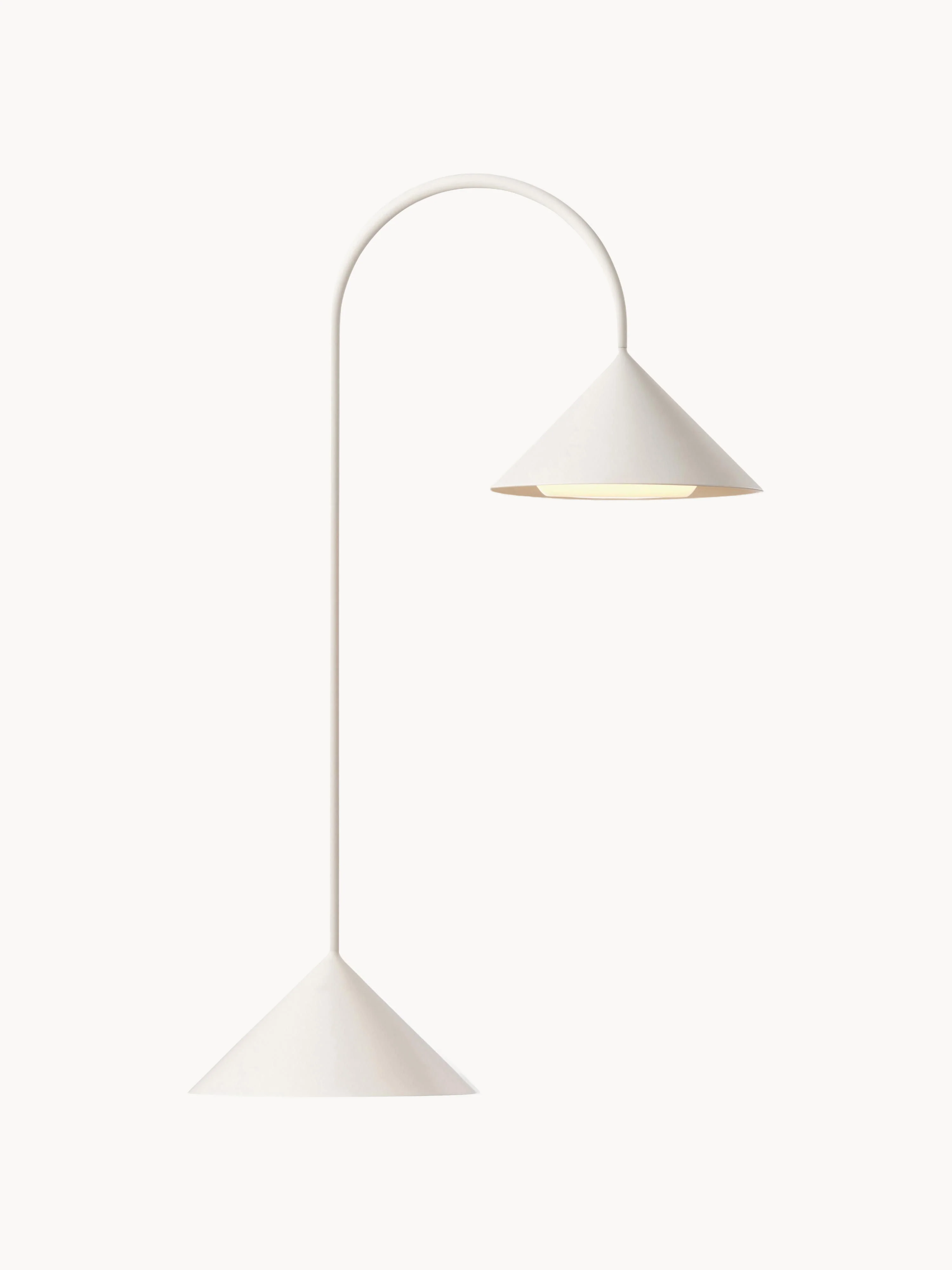 Draagbare outdoor LED-tafellamp Grasp, dimbaar