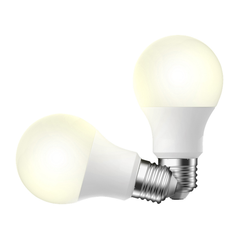 Normalpære LED 2-pk E27 8,6 W 806 lm