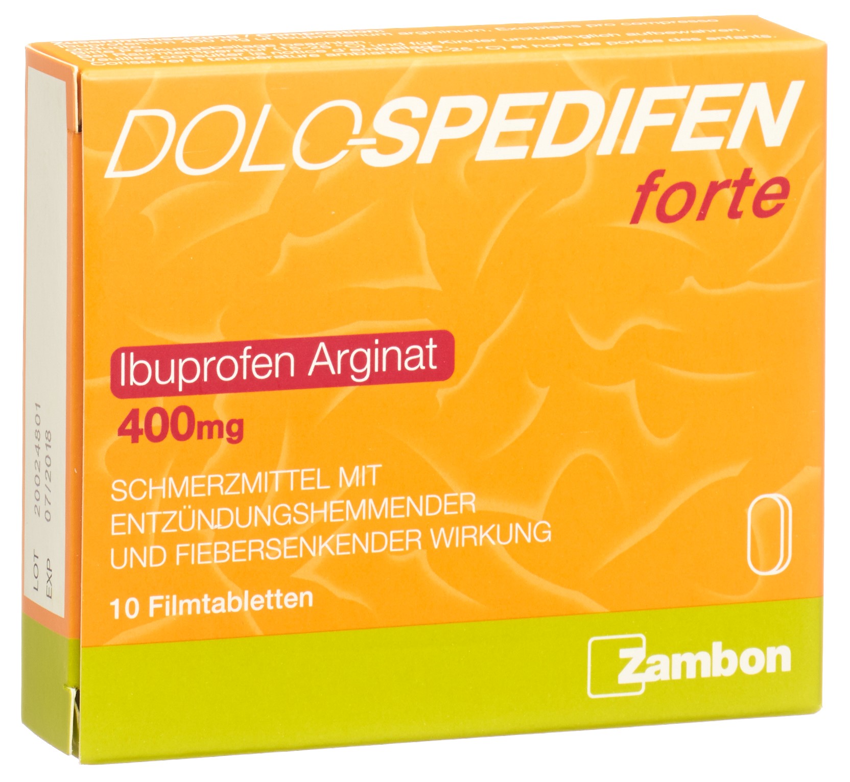 DOLO-SPEDIFEN forte Filmtabl 400 mg Blist 10 Stk