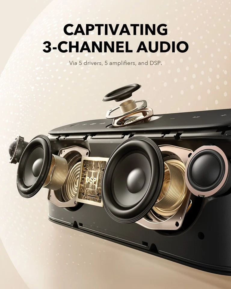 Anker - Højtaler - Soundcore Motion X600 B2C - Sort