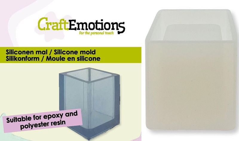 Siliconen Mal - Herbruikbaar - Voor Epoxy en Polyester - CraftEmotions