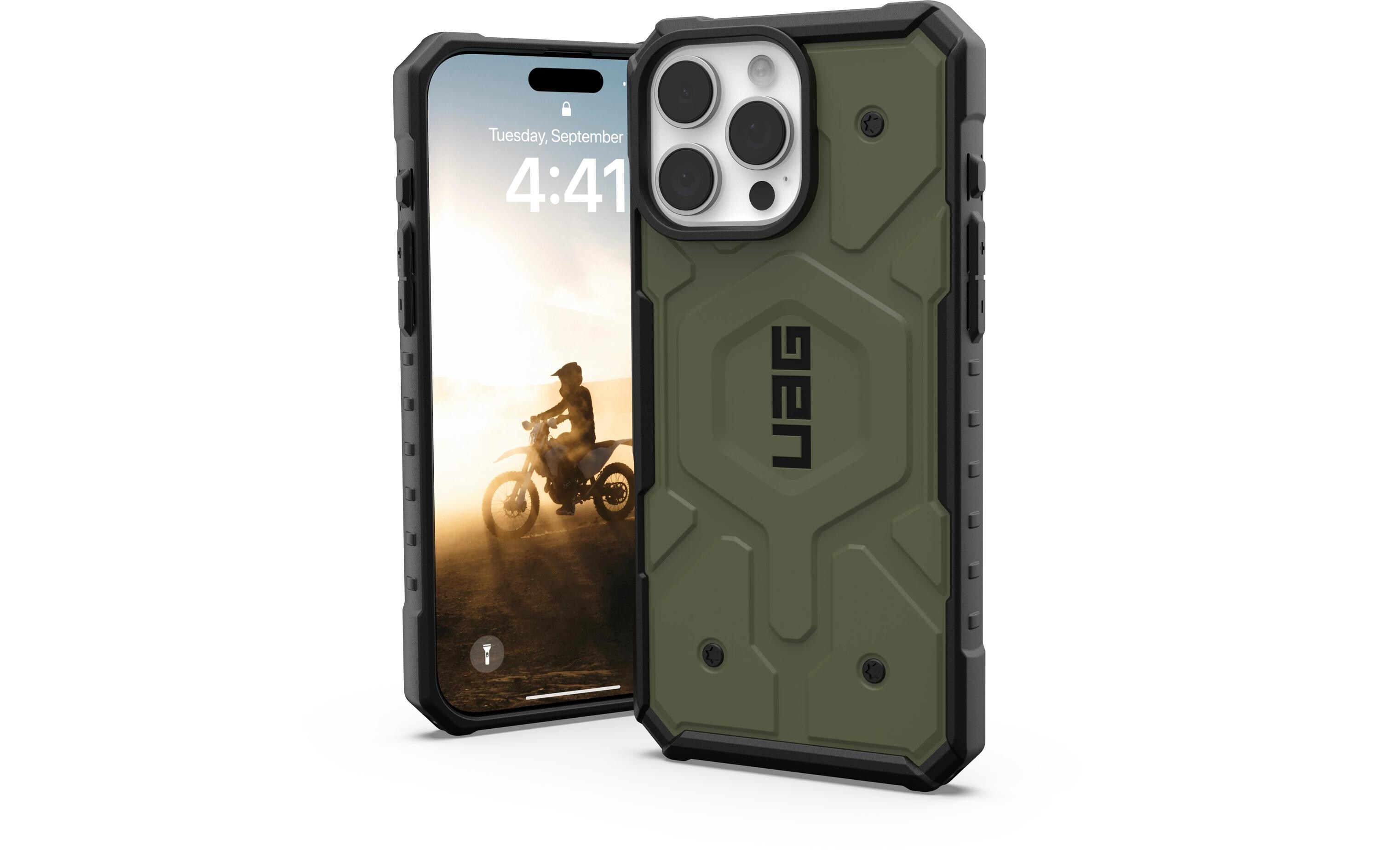 Back Cover Pathfinder iPhone 16 Pro Max Olive DrabSchutzhülle für das Apple iPhone 16 Pro Max